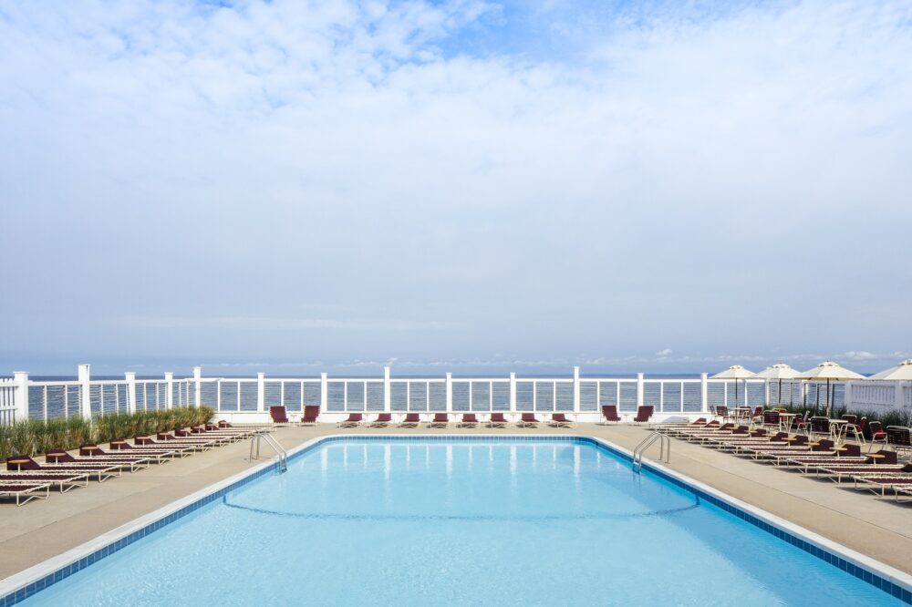 pool view of the sound