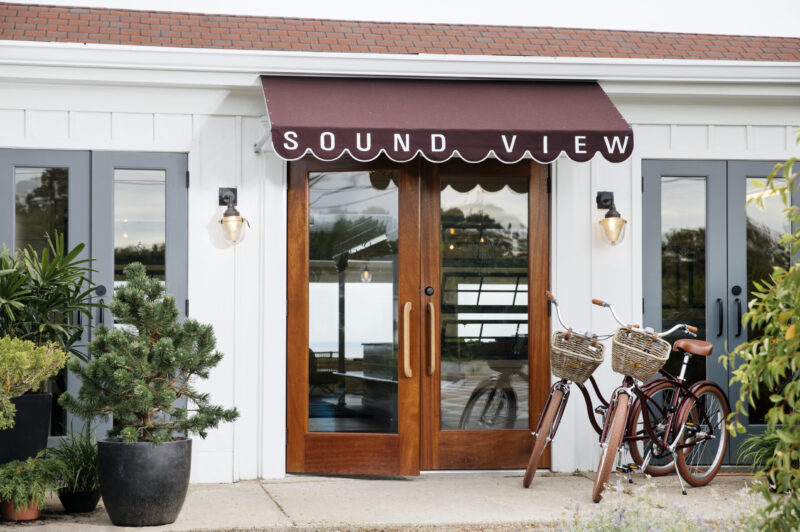 front entrance of Sound View