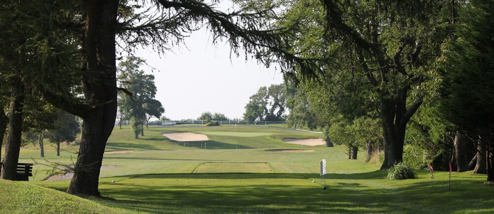 A golf course in New York.