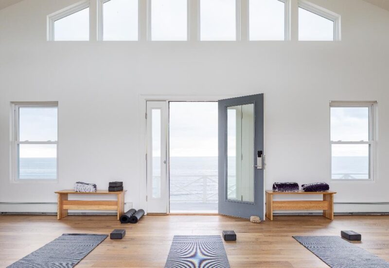 yoga room view