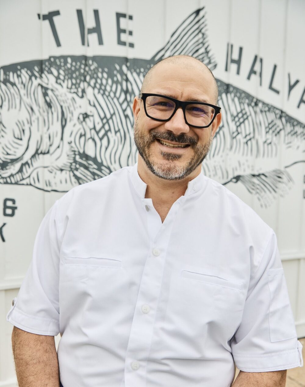 Chef Francis Derby at The Halyard.