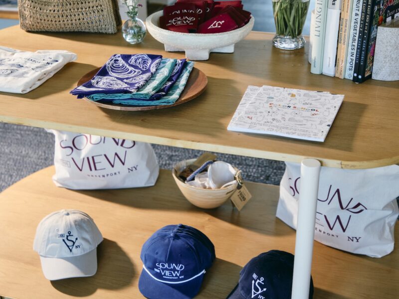 Assorted retail at Sound View Greenport, NY.